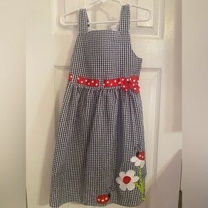 Emily Rose Gingham Ladybug Dress
